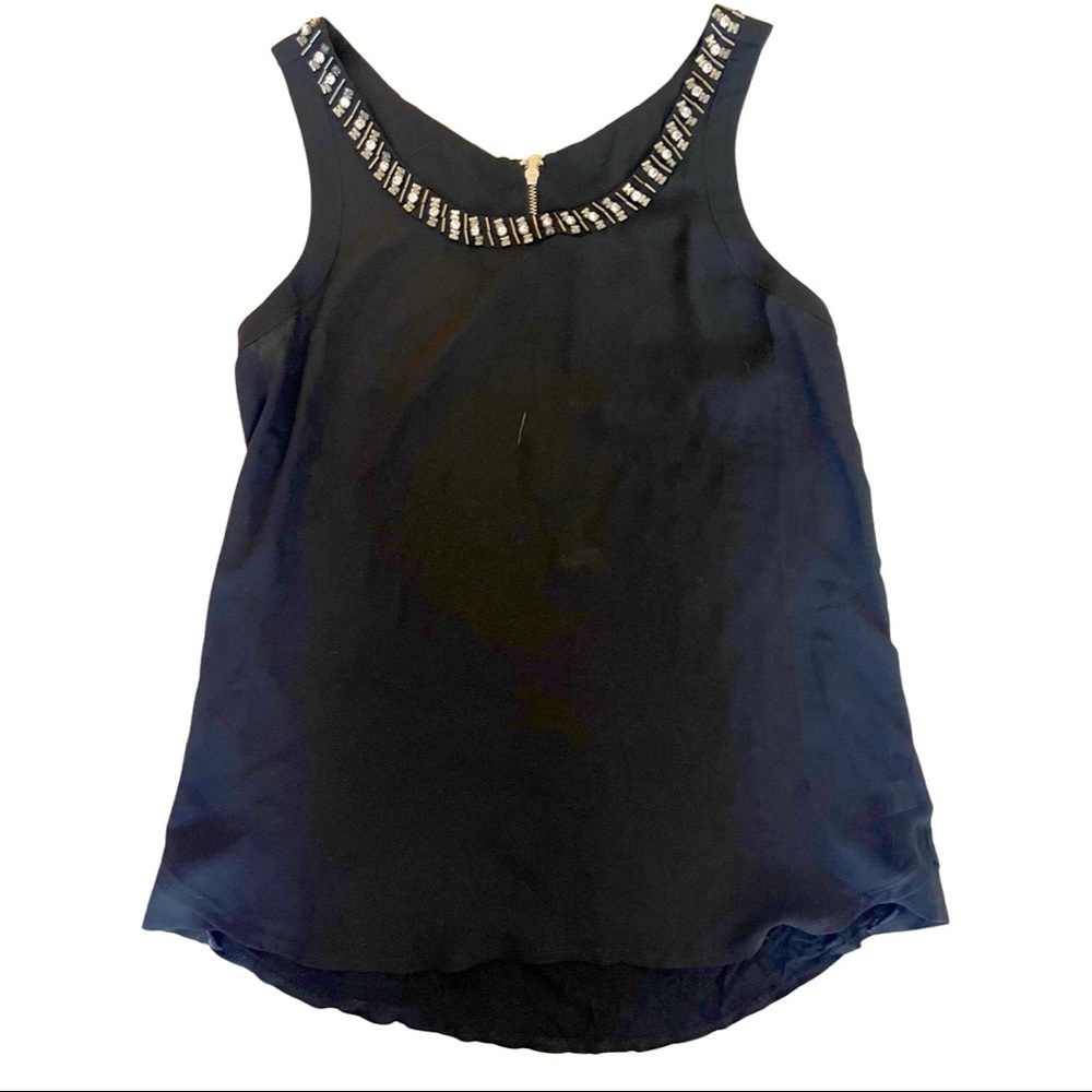 NWT Express jeweled neck tank top  | Size Small